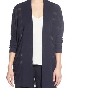 Trouve Linen Mix Oversized Cardigan